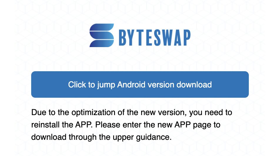 Byteswap sovellus huijaus